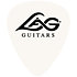 PICK-88 Tortex White 0.88 mm Sachet de 25 LAG