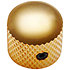 Dome Knob Gold Satin EMG