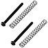 Set de 2 vis + ressorts Black EMG