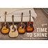 J-45 Studio Walnut Natural Gloss Lefty + Etui Gibson