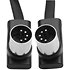 Flat MIDI Cable 300 cm Black Rockboard