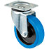 Roue Pivotante Bleue 160 mm Showgear