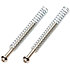 Set de 2 vis + ressorts Micro H Chrome EMG