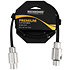 Cable Patch XLR 60 cm Black Rockboard
