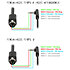 Flat TRS To Midi Cable Type A 30 cm Rockboard