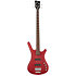 RockBass Corvette Basic 4 String Burgundy Red Transparent Satin Warwick