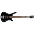 RockBass Corvette Basic Short Scale 4 String Solid Black High Polish Warwick