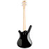 RockBass Corvette Basic Short Scale 4 String Solid Black High Polish Warwick