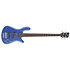 RockBass Streamer LX 4 String Blue Metallic High Polish Warwick