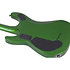 Kenny Hickey C-1 EX S Steele Green LH Schecter