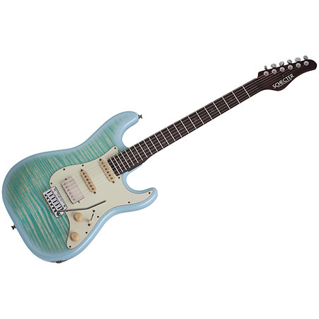 Nick Johnston USA Signature HSS Atomic Ice Schecter