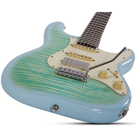 Nick Johnston USA Signature HSS Atomic Ice Schecter