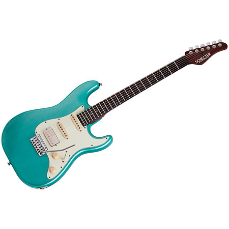 Schecter Nick Johnston Traditional USA HSS Teal Green Metallic