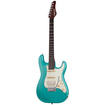 Nick Johnston Traditional USA HSS Teal Green Metallic Schecter