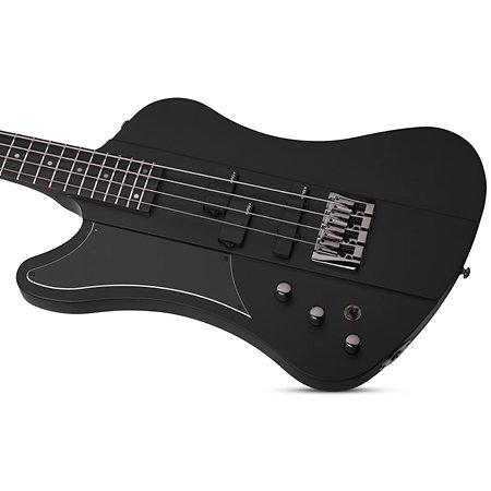 Nikki Sixx Basse Satin Black LH Schecter