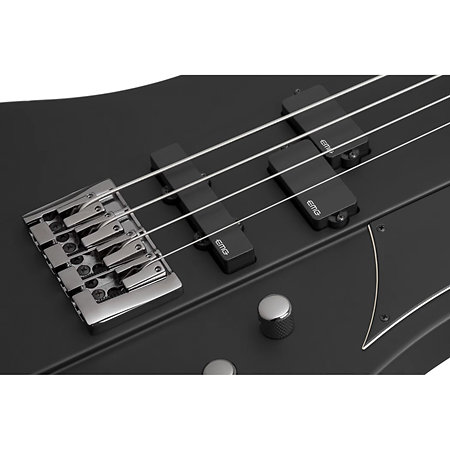 Nikki Sixx Basse Satin Black LH Schecter
