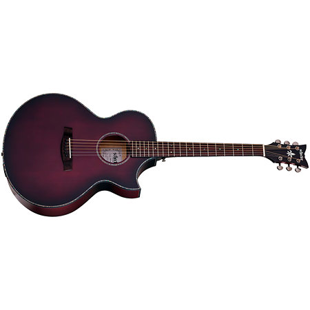 Schecter Orleans Stage Acoustic Vampyre Red Burst Satin