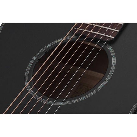 Orleans Stage 7 Acoustic Satin See Thru Black Schecter