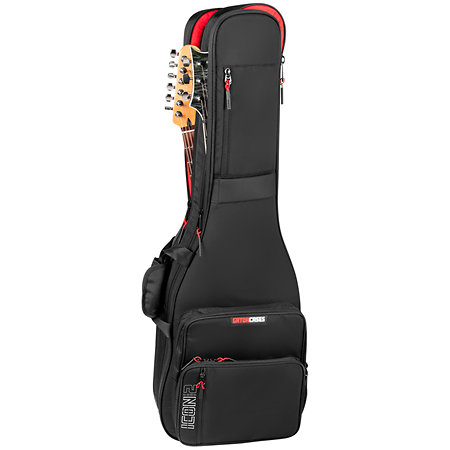 G-ICON Housse 2 Guitares Électriques Black Gator
