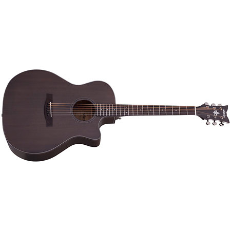 Schecter Orleans Studio Acoustic Satin See Thru Black