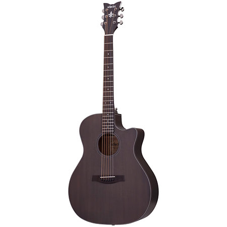 Orleans Studio Acoustic Satin See Thru Black Schecter