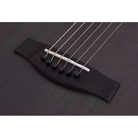 Orleans Studio Acoustic Satin See Thru Black Schecter