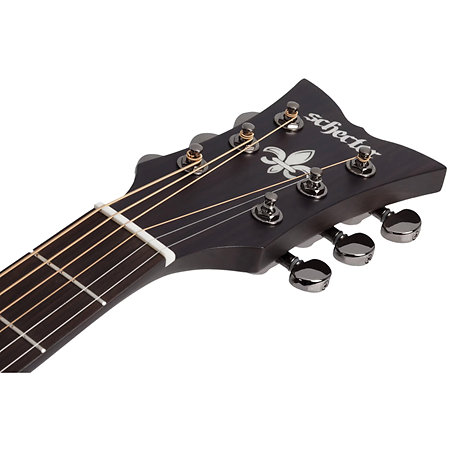 Orleans Studio Acoustic Satin See Thru Black Schecter
