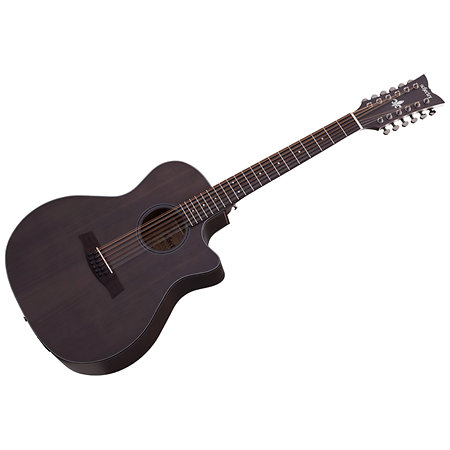 Schecter Orleans Studio-12 Acoustic Satin See Thru Black