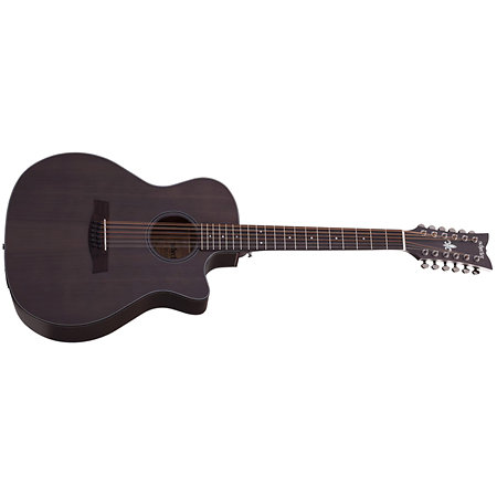 Schecter Orleans Studio-12 Acoustic Satin See Thru Black