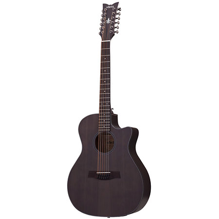 Orleans Studio-12 Acoustic Satin See Thru Black Schecter