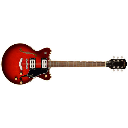 G2655 Streamliner Center Block Jr. Double-Cut Claret Burst Gretsch Guitars