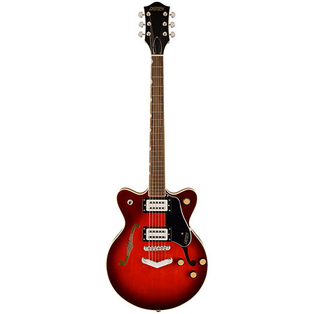 G2655 Streamliner Center Block Jr. Double-Cut Claret Burst Gretsch Guitars