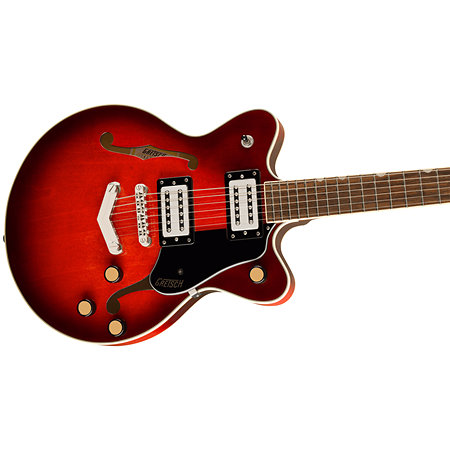 G2655 Streamliner Center Block Jr. Double-Cut Claret Burst Gretsch Guitars