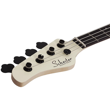 Basse P4 Ivory LH Schecter