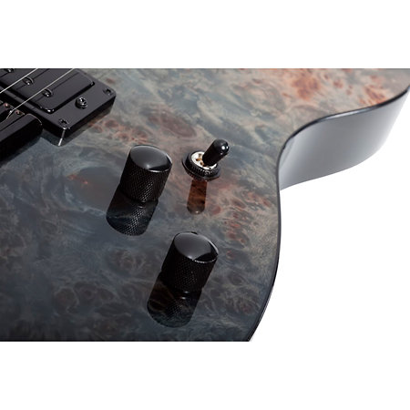 PT Standard Black Fade Burst Burl Schecter