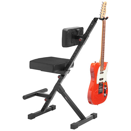 Siège Deluxe Réglable et Stand pour Guitare Gator Frameworks