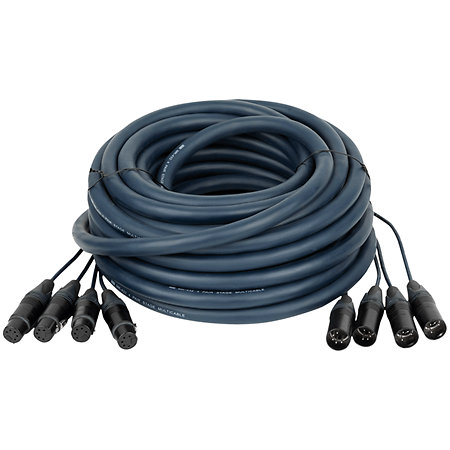 Dap Neutrik DMX Snake 4 voies XLR 5 broches 10 m