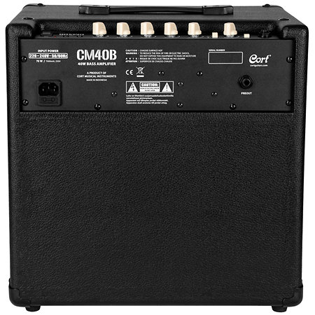 CM40B 40W HP 10" Noir Cort