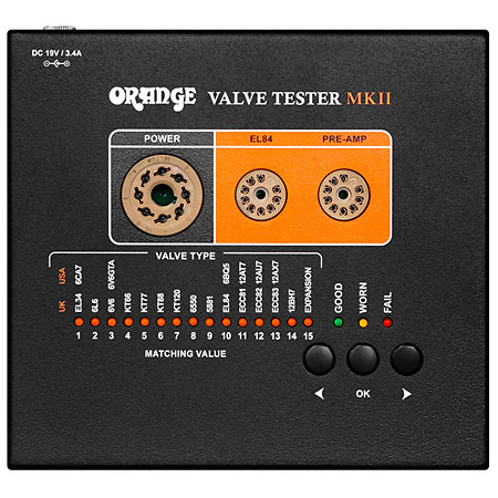 Orange Valve tester MKII