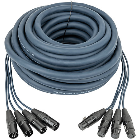 Dap DMX Snake 4 voies XLR 5 broches 25 m