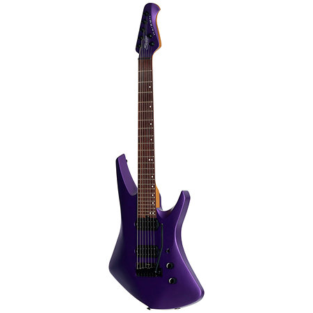 Kaizen 7 Firemist Purple Satin Sterling by Music Man