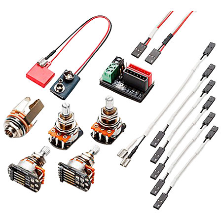 Kit Conversion 1 ou 2 micros Actifs Long Shaft EMG
