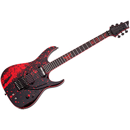 Schecter Sullivan King Banshee-6 FR S Obsidian Blood