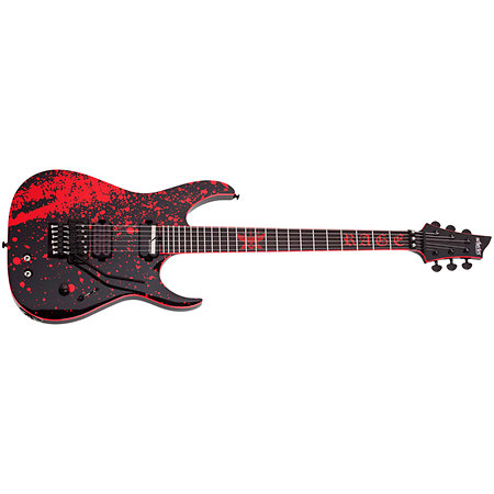 Schecter Sullivan King Banshee-6 FR S Obsidian Blood