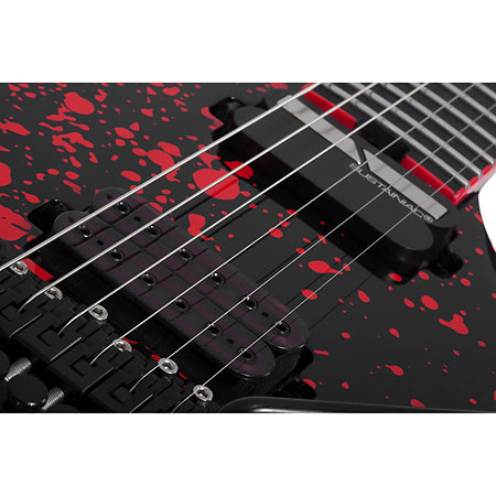 Sullivan King Banshee-6 FR S Obsidian Blood Schecter