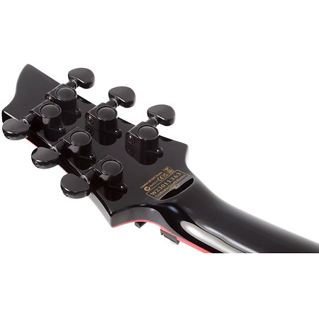 Sullivan King Banshee-6 FR S Obsidian Blood Schecter