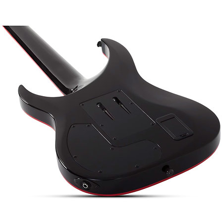 Sullivan King Banshee-7 FR S Obsidian Blood Schecter