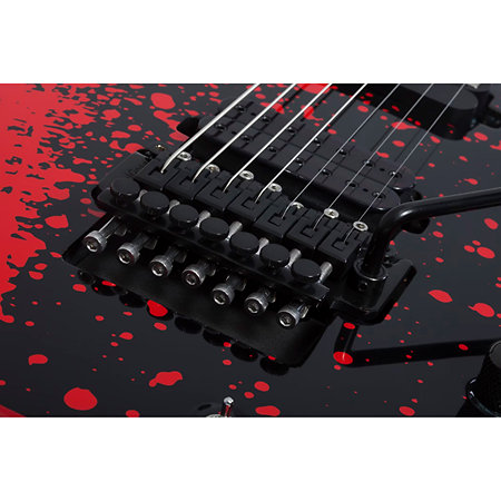 Sullivan King Banshee-7 FR S Obsidian Blood Schecter