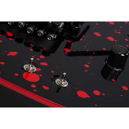 Sullivan King Banshee-7 FR S Obsidian Blood Schecter