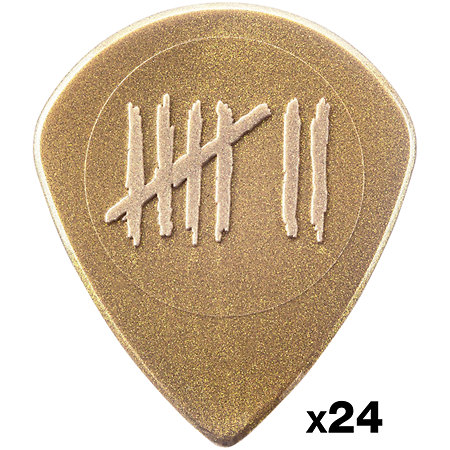 47RXLMTG Mick Thomson Custom Jazz III XL 1,00 mm Sachet de 24 Dunlop